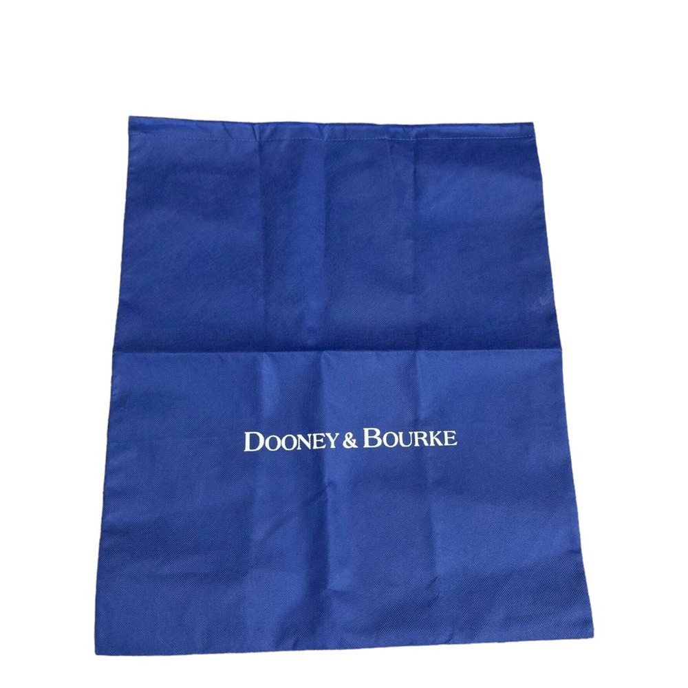 Dooney & Bourke Extra Large Navy Dust Bag Storage Designer Logo Spellout